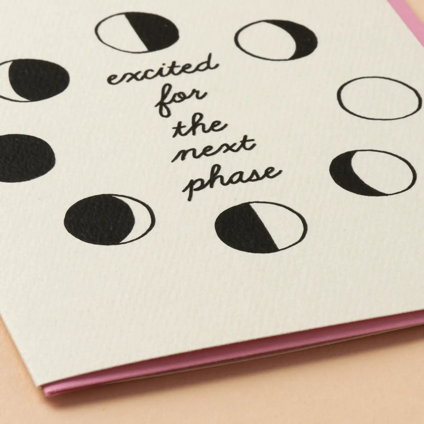 Moon Phase Congrats Greeting Card