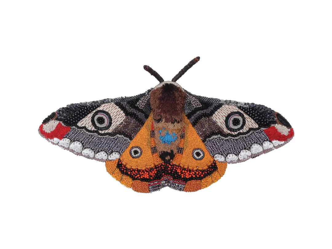 Trovelore Objet d'Art with Display Stand - Mosaic Moth