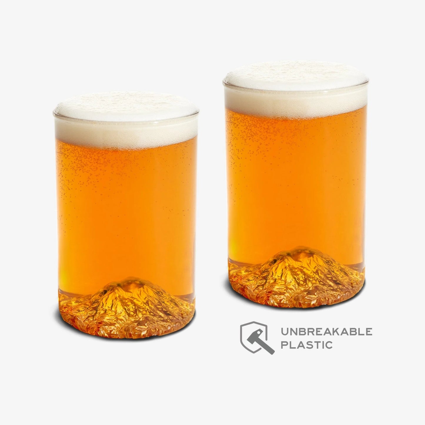Mt. Rainier Outdoor Pint Cup Set of 2