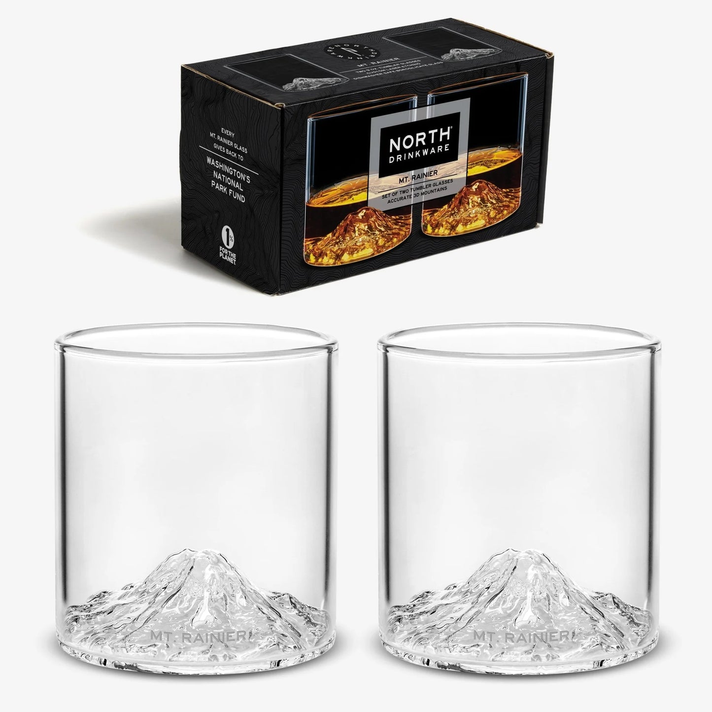 Mt. Rainier Tumbler Set