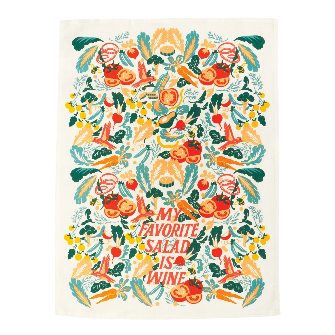 My Favorite Salad Dish Towel