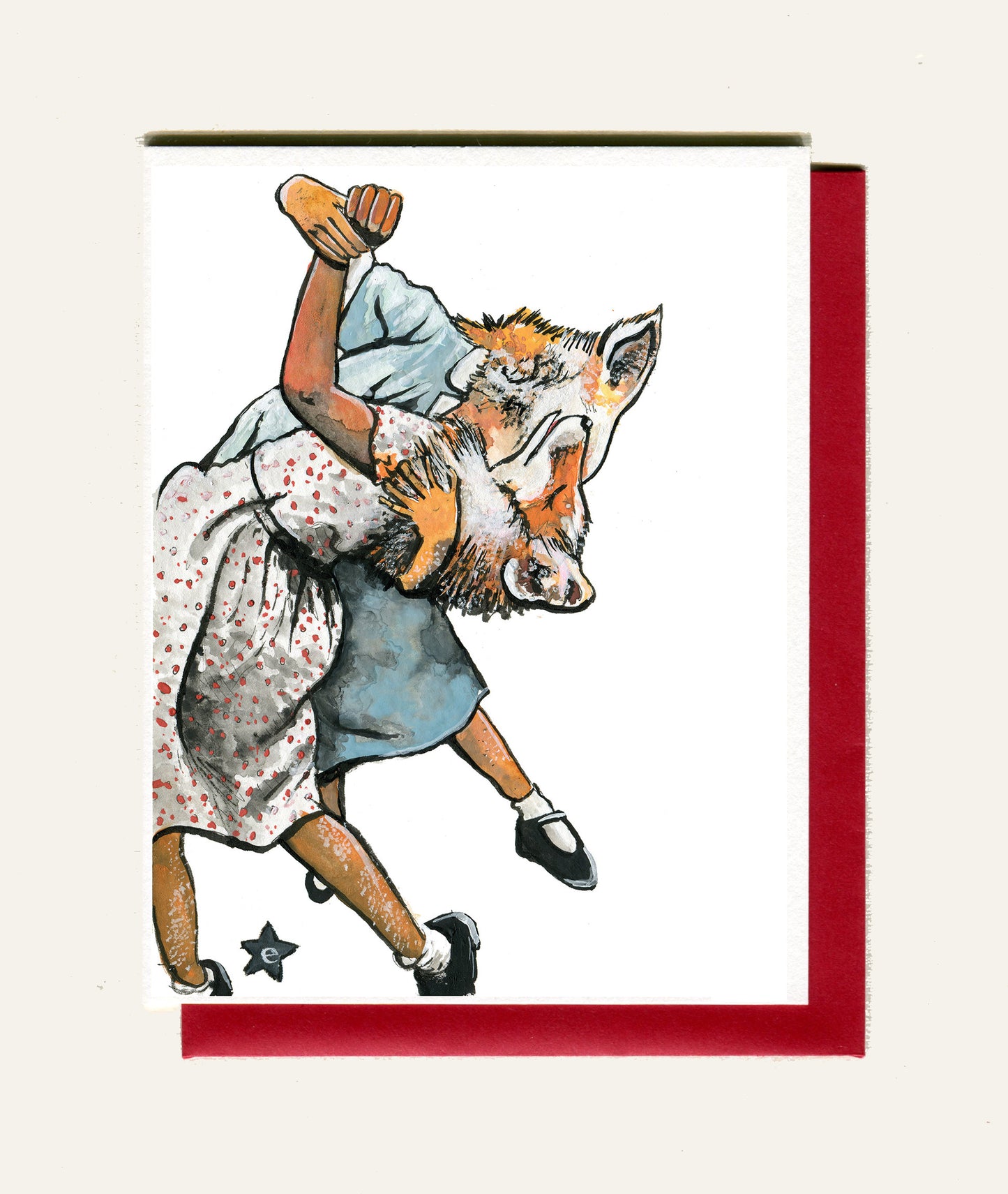 Notecard - Foxtrot