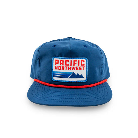 Retro 5-Panel hat in Navy Color