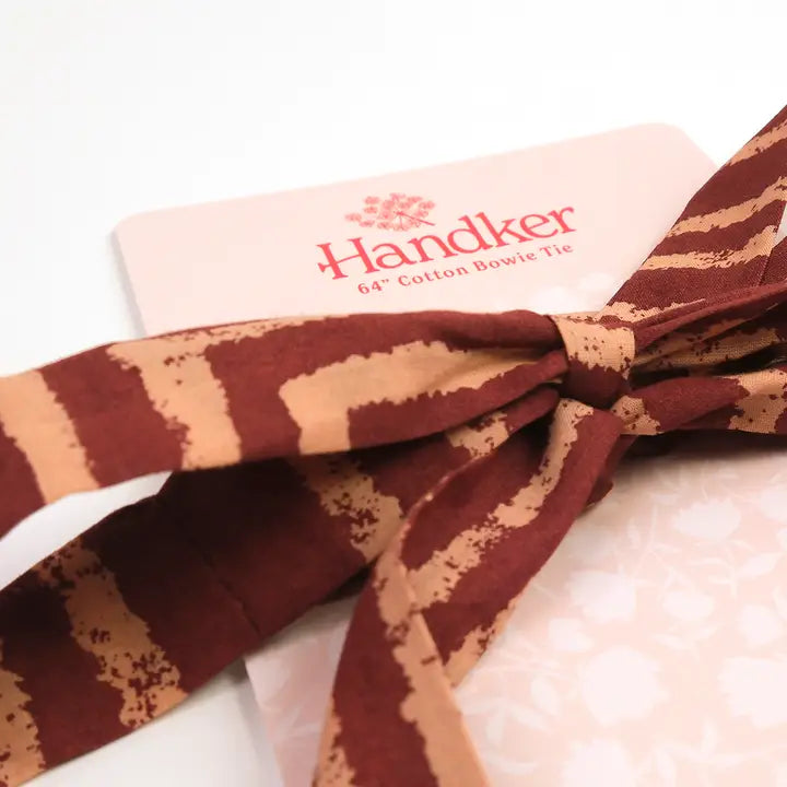 No. 136 Sammi Pink Bowie Tie