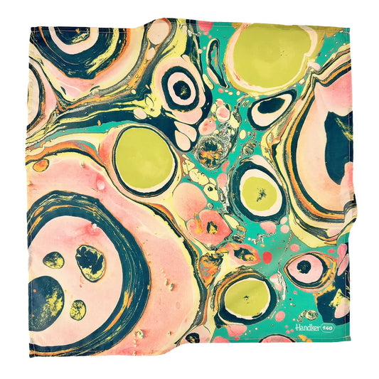Handker Bandana in Marble pattern