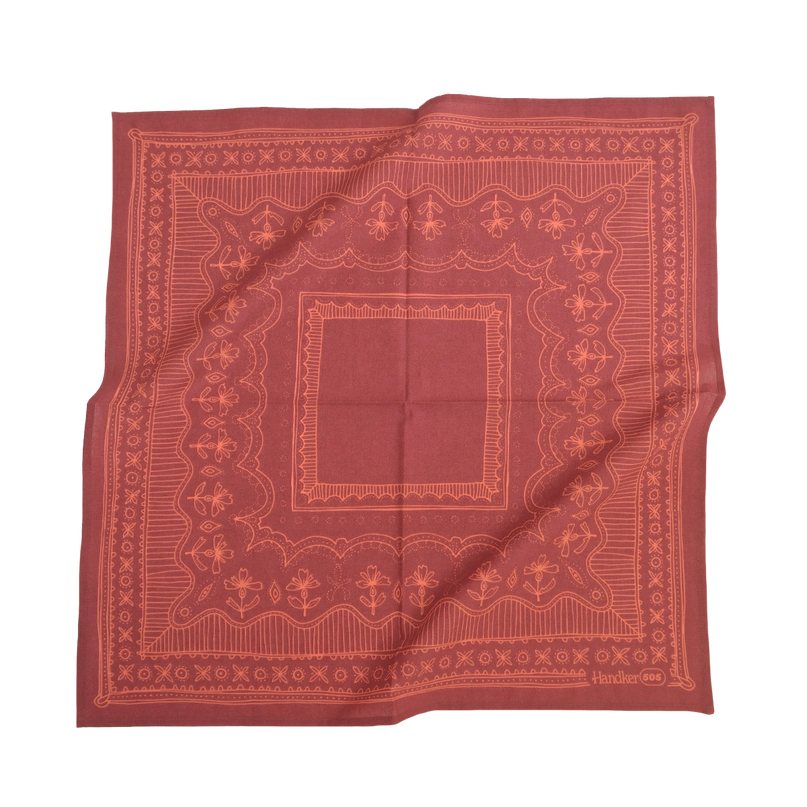 Handker Bandana in June pattern