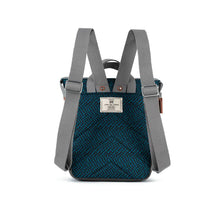 Load image into Gallery viewer, ORI Bantry B Sustainable Backpack - Teal Snake Print (Canvas) - Small
