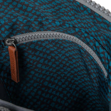 Load image into Gallery viewer, ORI Bantry B Sustainable Backpack - Teal Snake Print (Canvas) - Small
