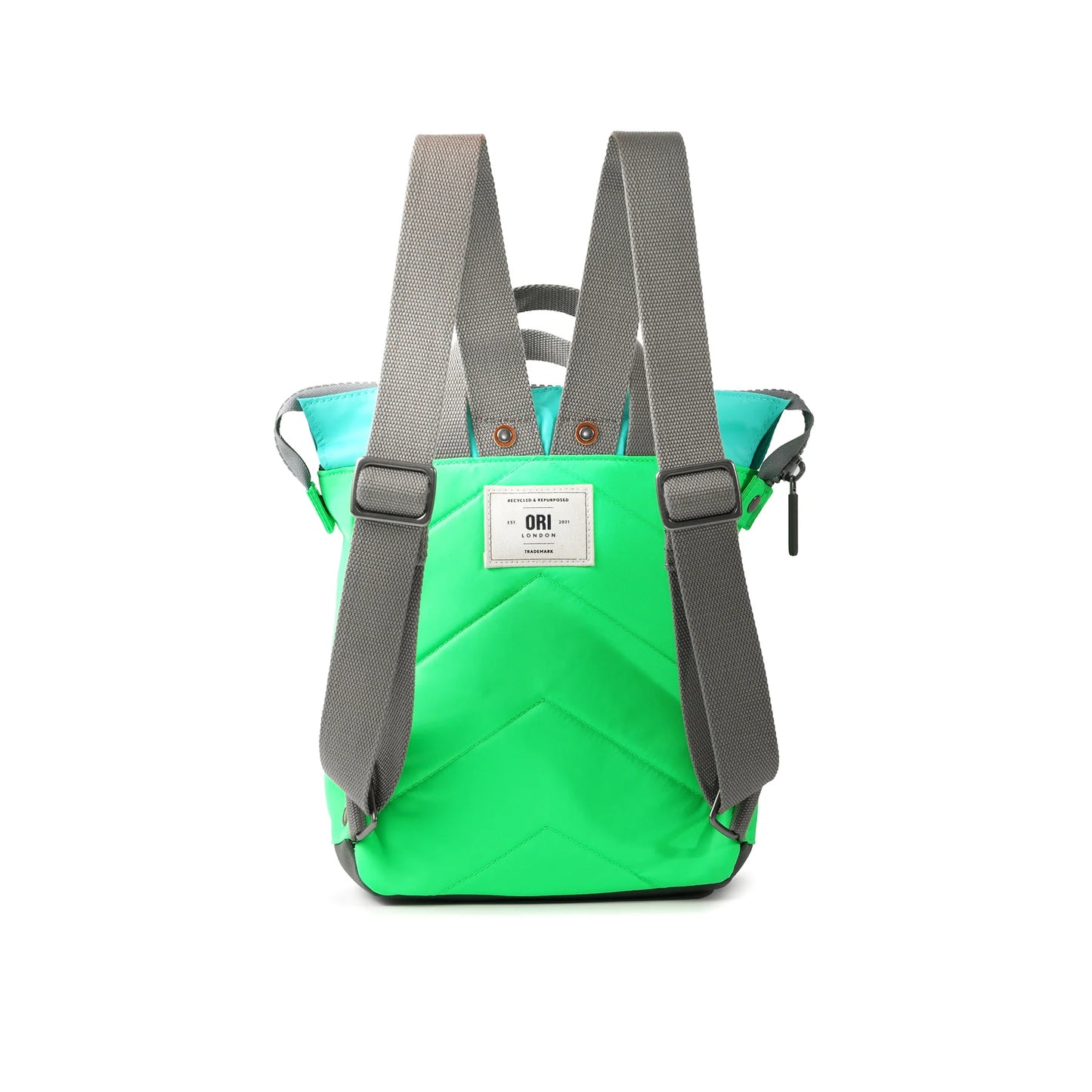 ORI Bantry B Sustainable Backpack - Shamrock/Capri (Nylon) - Small