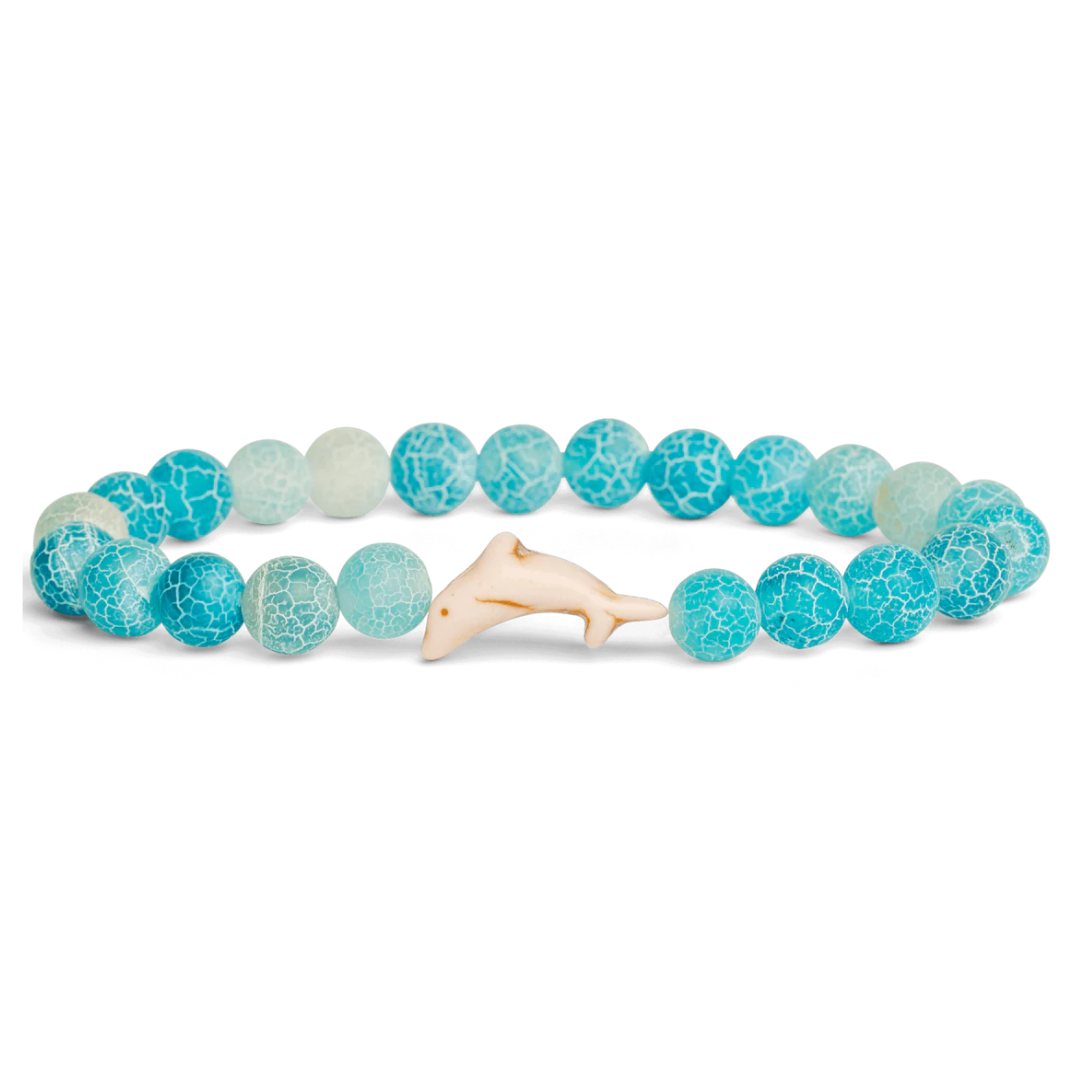 Fahlo The Odyssey Dolphin Tracking Bracelet - Aqua