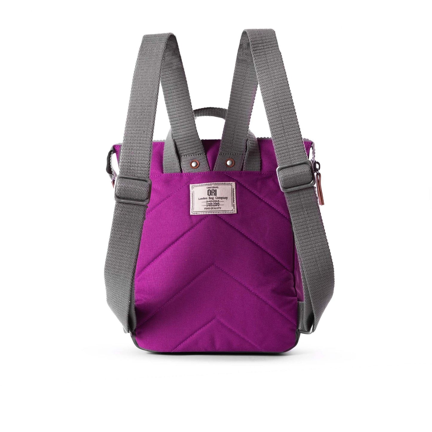 ORI Bantry B Sustainable Backpack - Violet (Canvas) - Small
