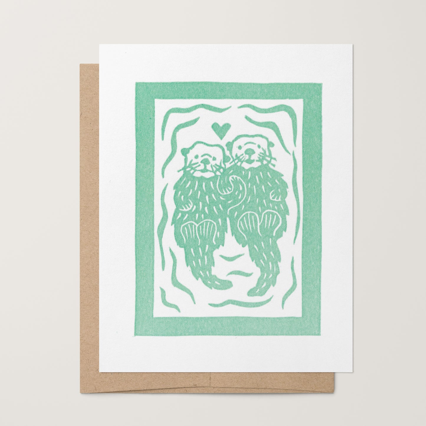 Otter Love Card