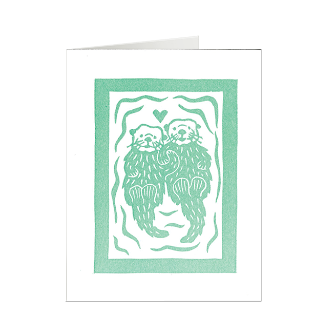 Otter Love Card