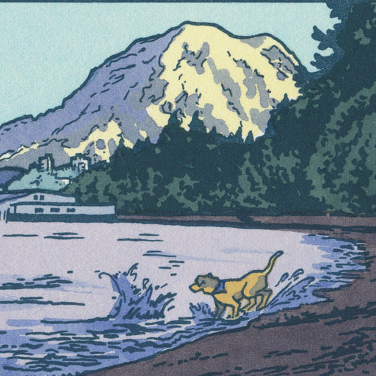 Giclee Print of Owen Beach
