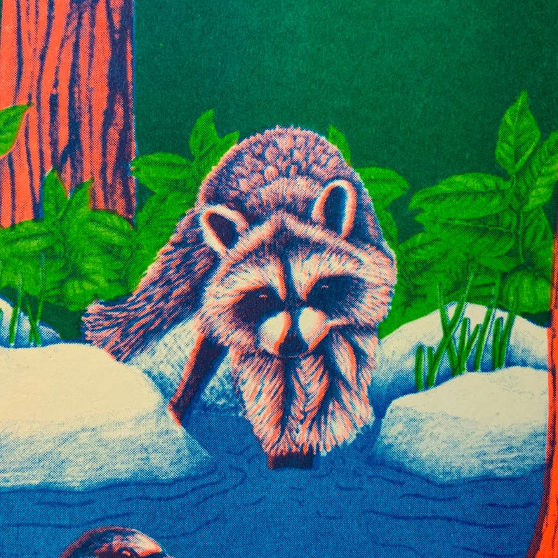 PNW Nature Riso Print