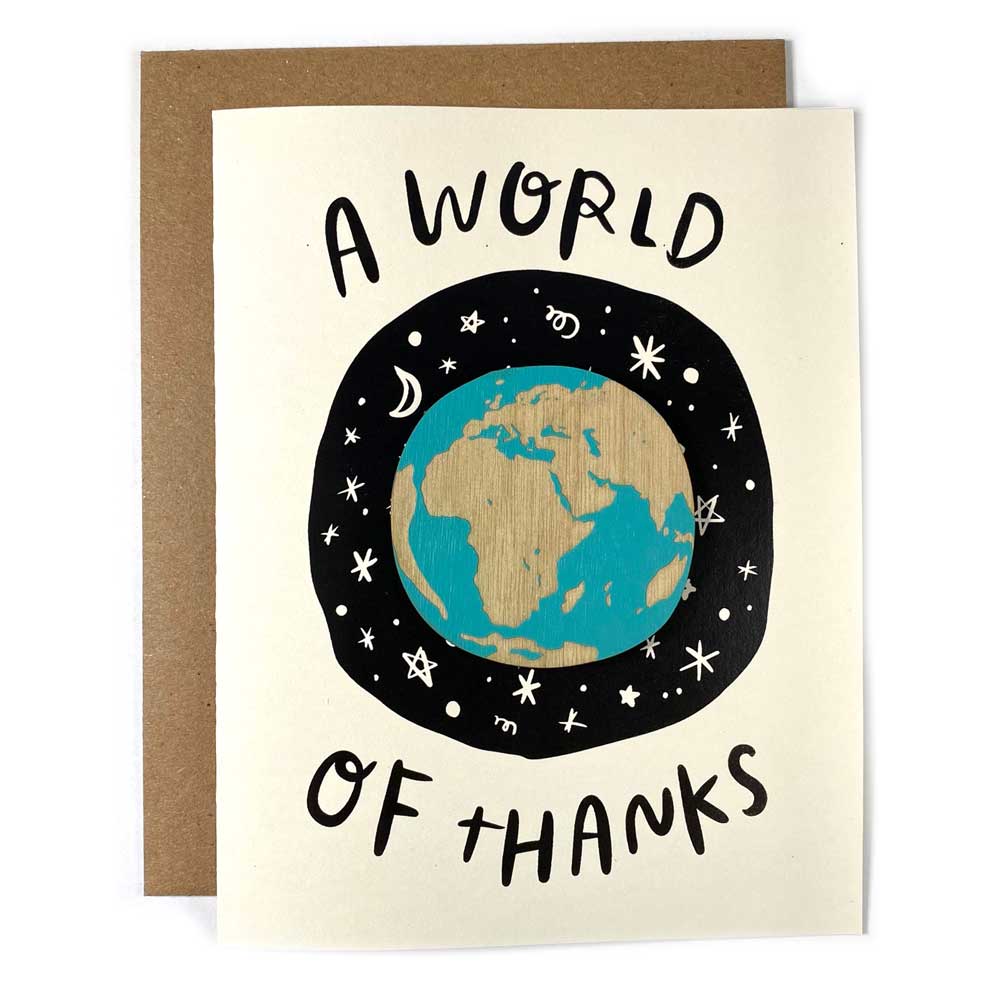 Magnet & Card - World of Thanks
