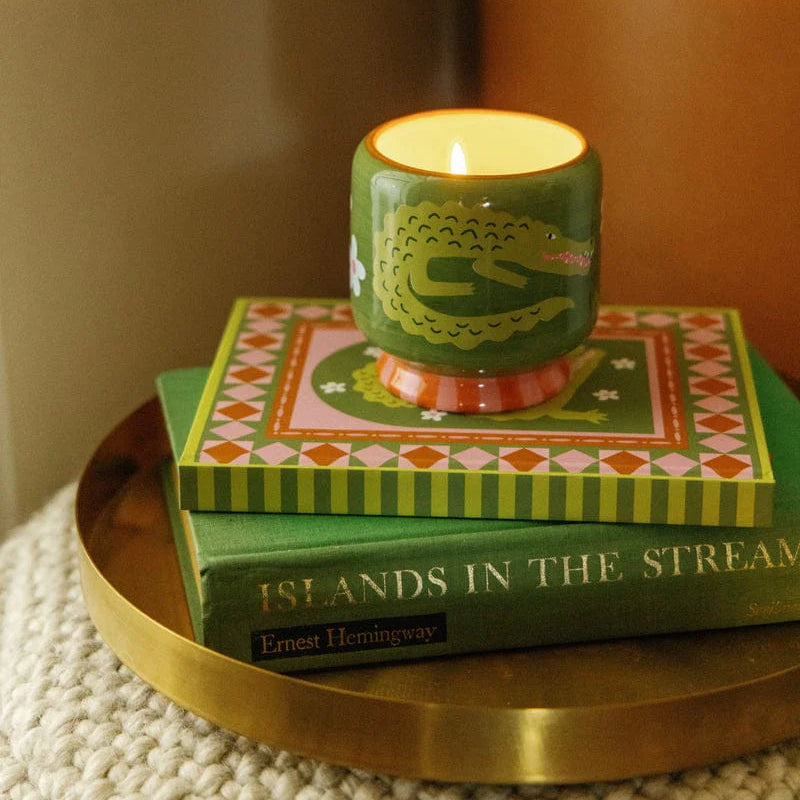 Paddywax A Dopo 8oz Handpainted Candle - Prickly Pear