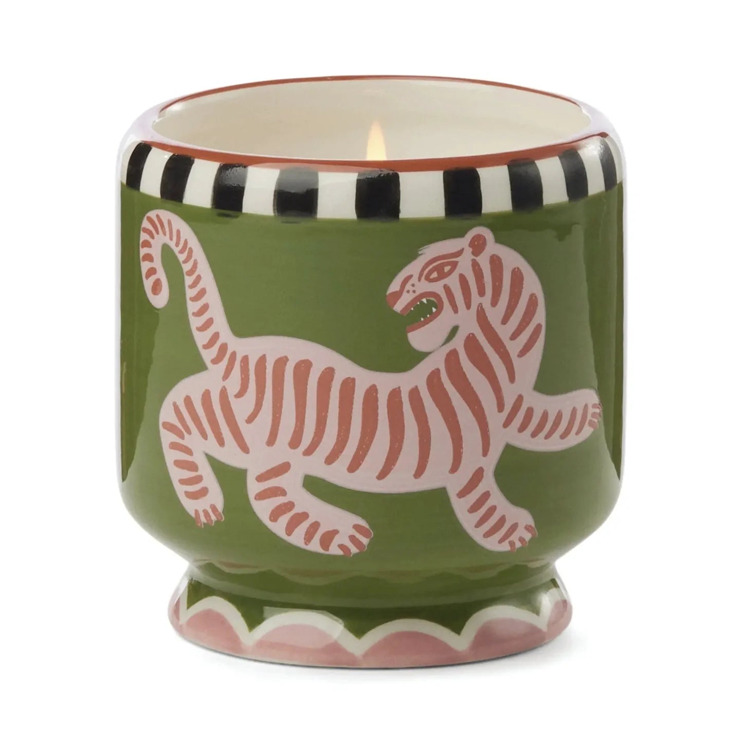 Paddywax ceramic candle Black Cedar & Fig