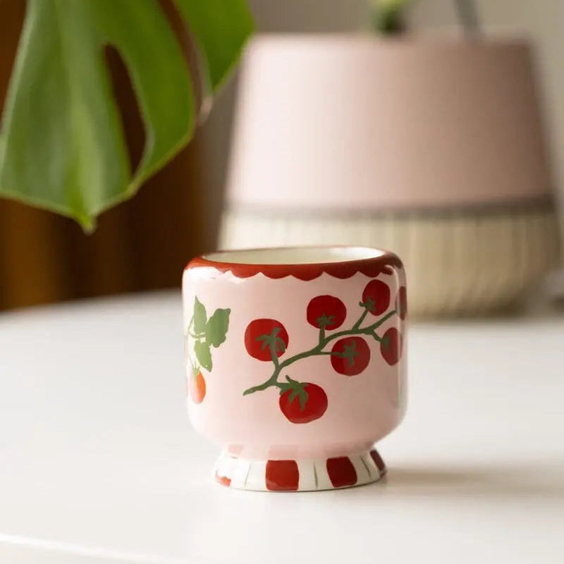 Paddywax A Dopo 8oz Handpainted Candle - Heriloom Tomato