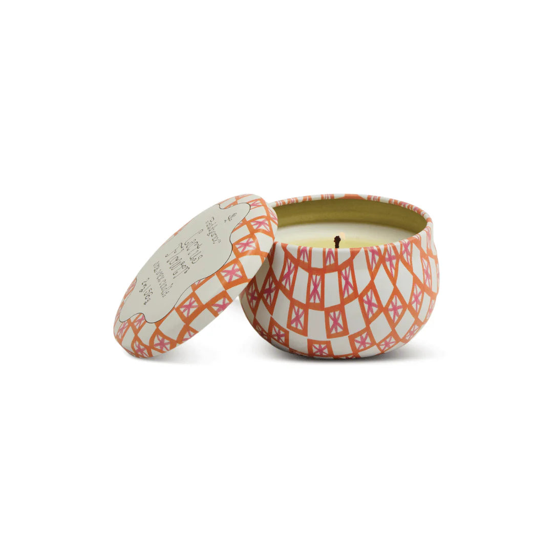 Paddywax 2oz tin Tulip Candle in Cactus Flower