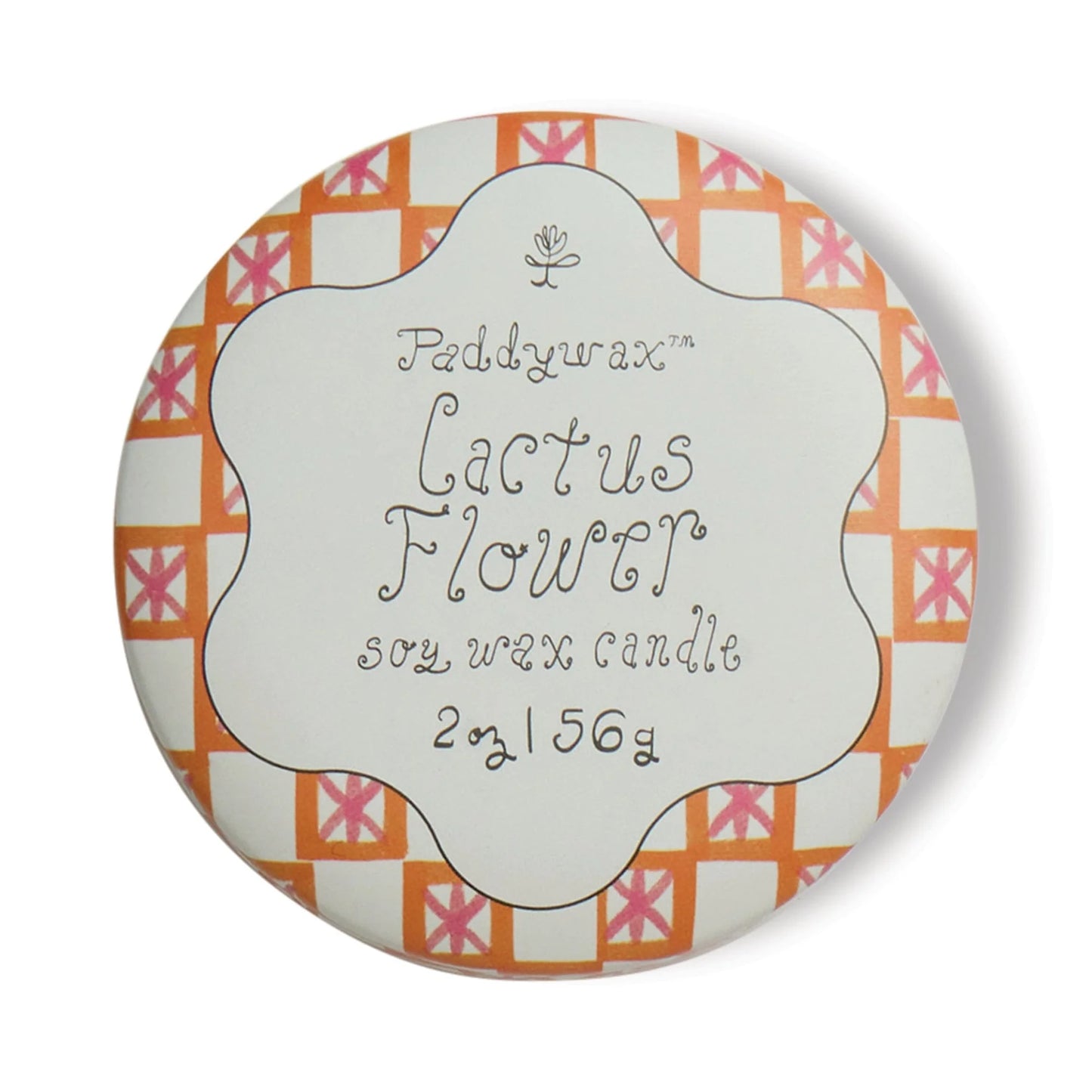 Paddywax Tulip 2oz Tin Candle - Cactus Flower