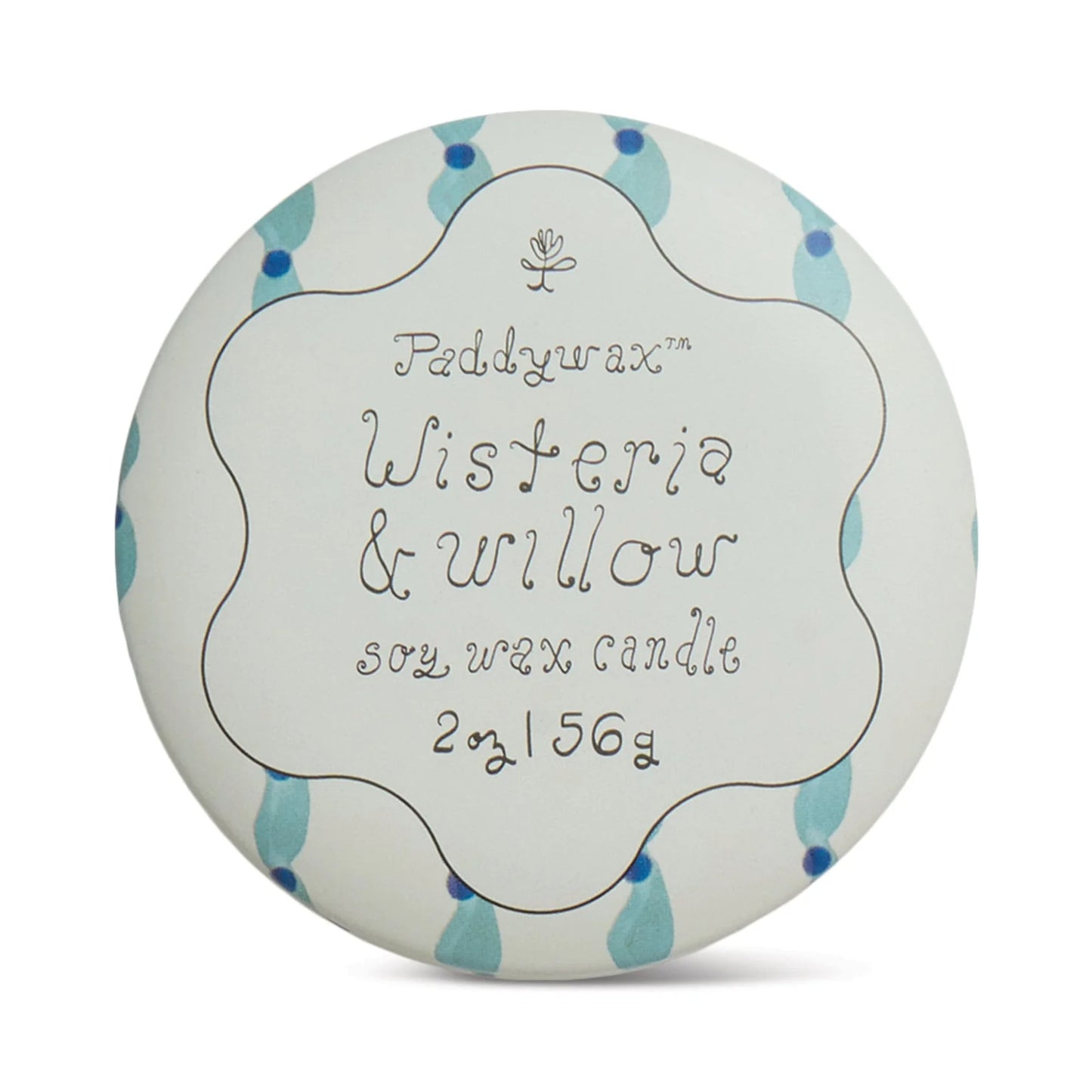 Paddywax Tulip 2oz Tin Candle - Wisteria & Willow