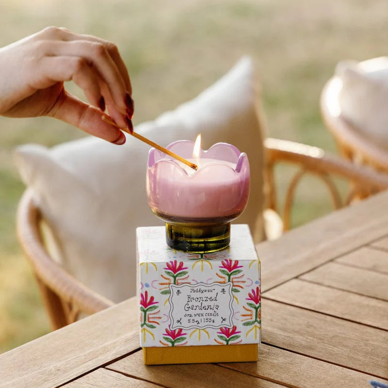 Paddywax Tulip 5.5oz Candle - Bronzed Gardenia