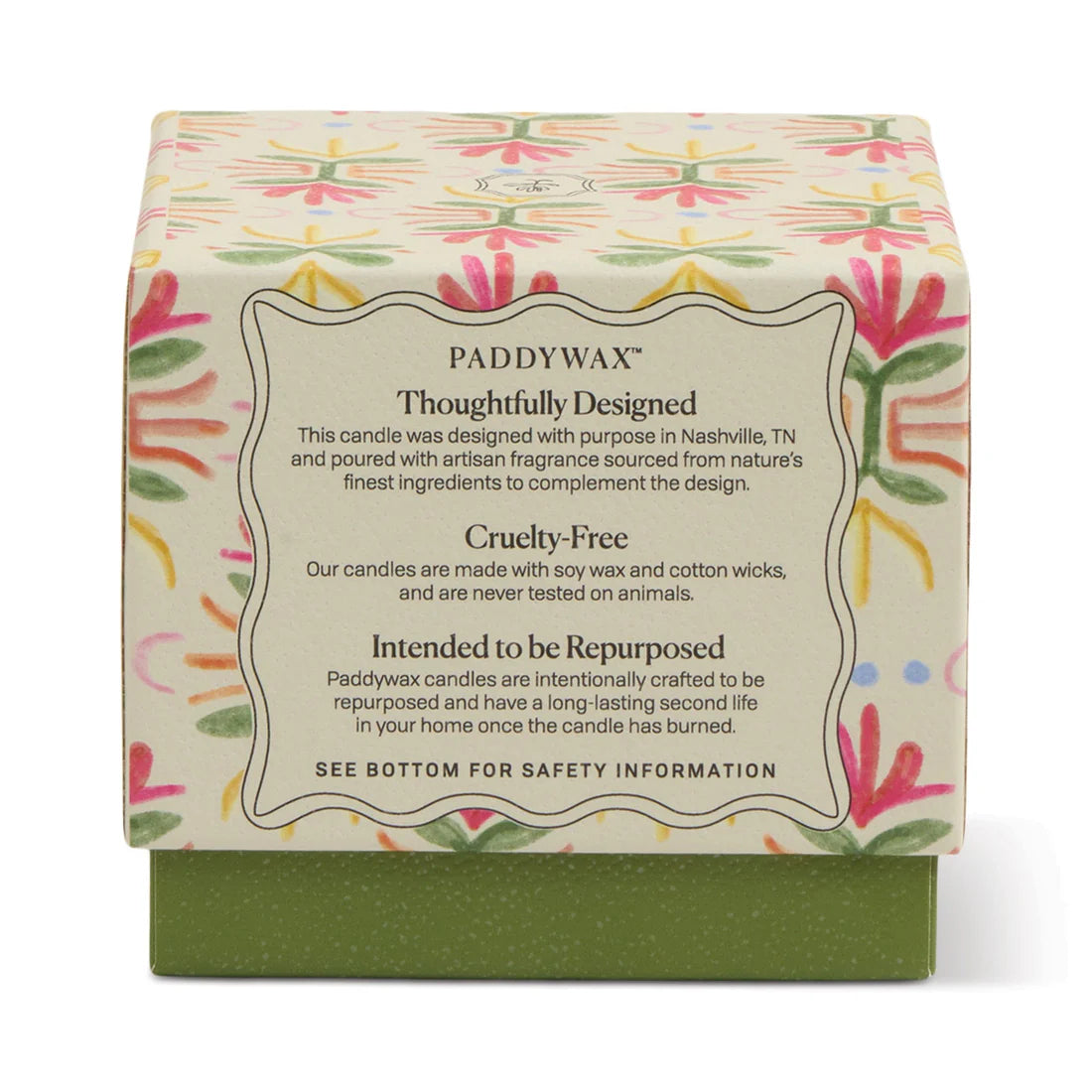Paddywax Tulip 5.5oz Candle - Bronzed Gardenia