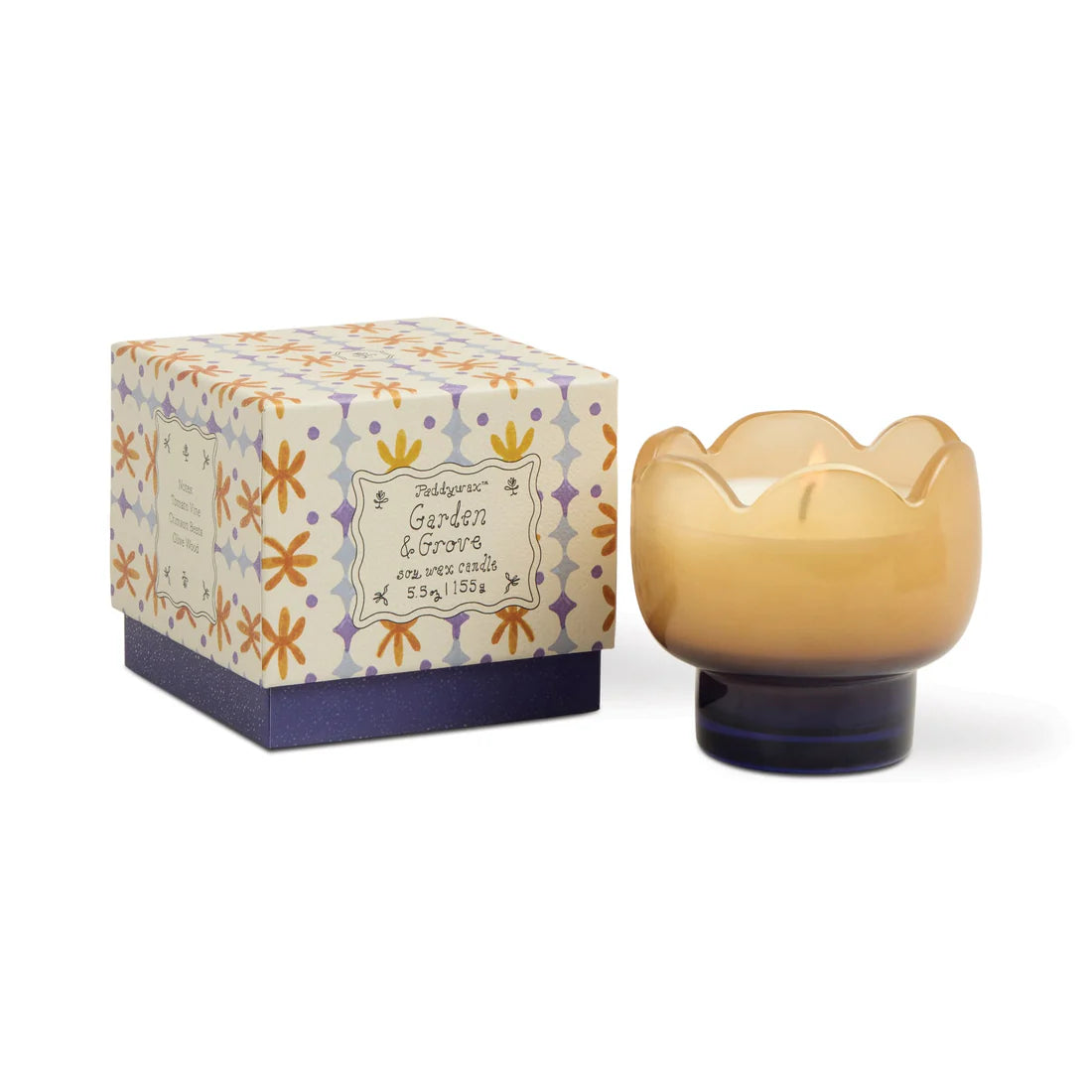 Paddywax Tulip 5.5 oz Candle in Garden Grove 