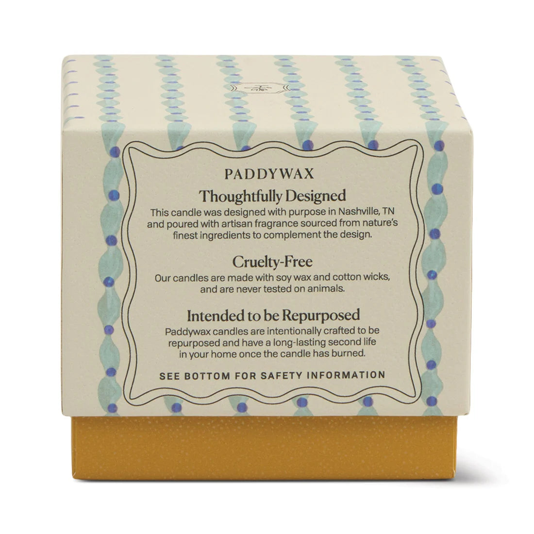 Paddywax Tulip 5.5oz Candle - Wisteria & Willow