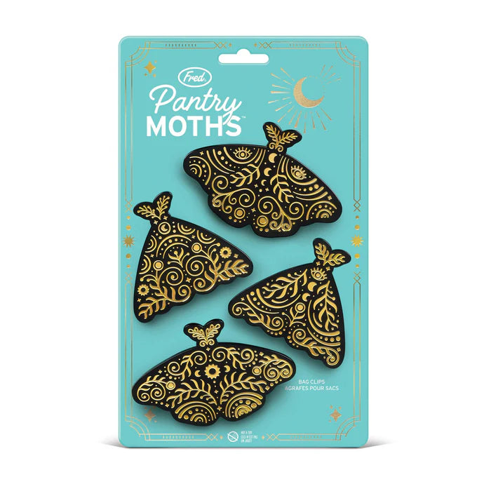 Fred & Friends Pantry Moths Bag Clips