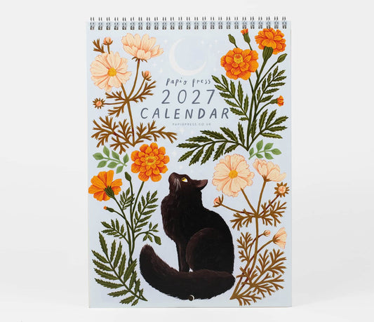 Papio Press: 2027 Flora and Fauna Wall Calendar