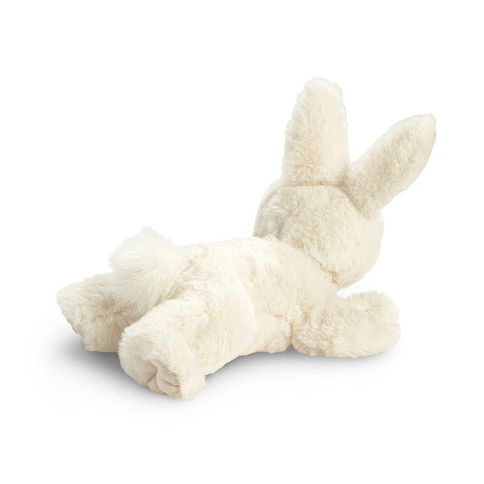 Rear view of the bunny showing its fluffy tail