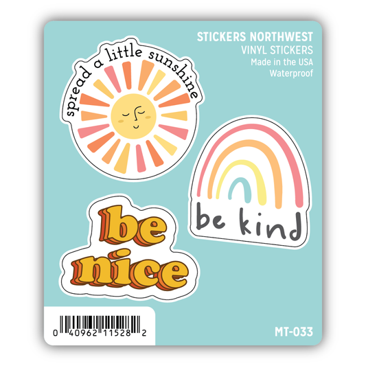Positivity Mini Trio Sticker Set