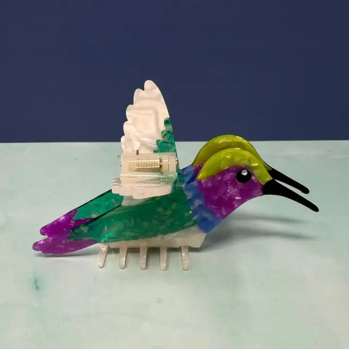 Hummingbird Hair Claw Clip