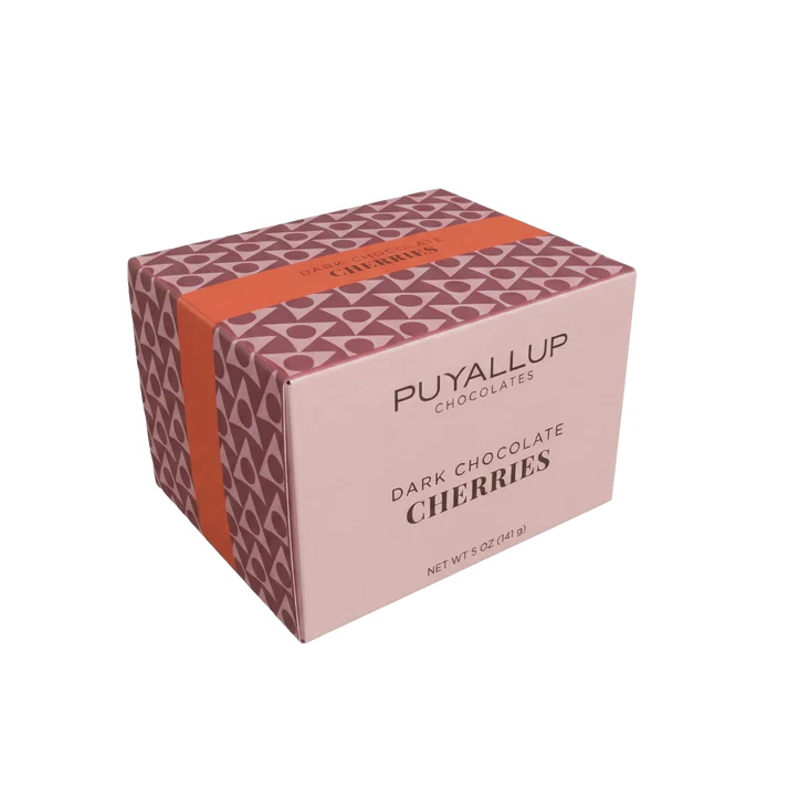 Puyallup Chocolates Dark Chocolate Cherries 5 oz
