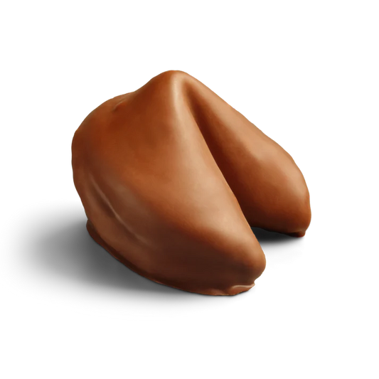 Puyallup Chocolates Milk Chocolate Covered Fortune Cookies 5 ct