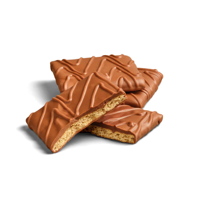 Milk chocolate covered graham crackers 