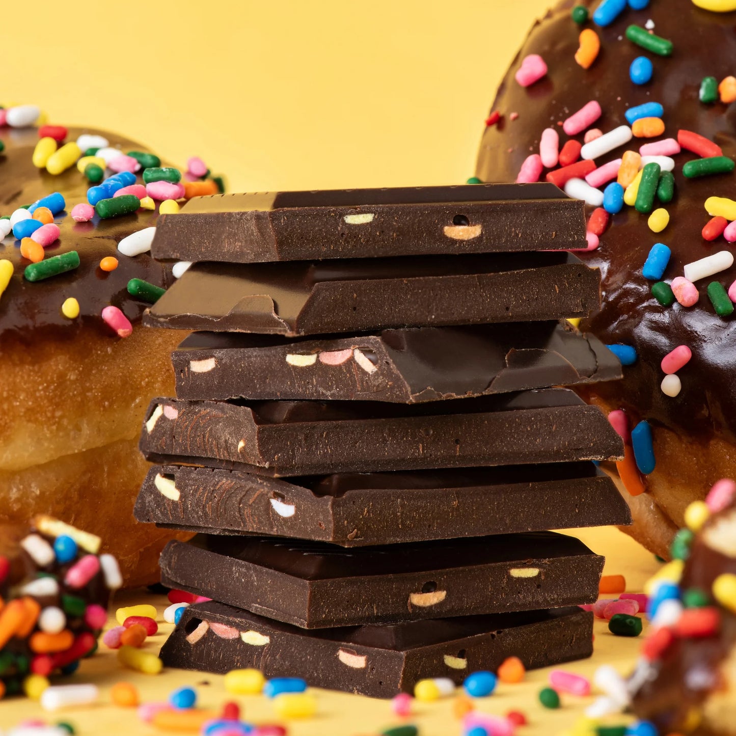 Chocolate Sprinkle Donut Chocolate Bar