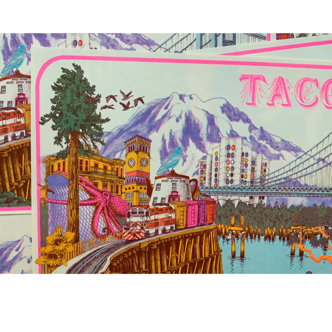 Tacoma Riso Print