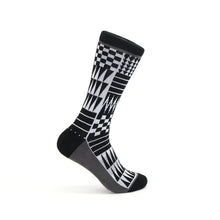 Load image into Gallery viewer, Crew Socks - Coast Salish Pattern
