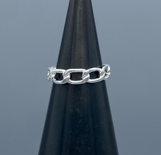 SS Chain Link Ring