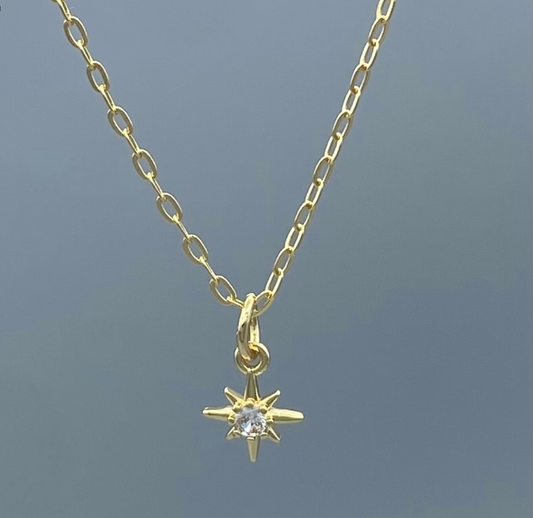 GF Tiny North Star Necklace