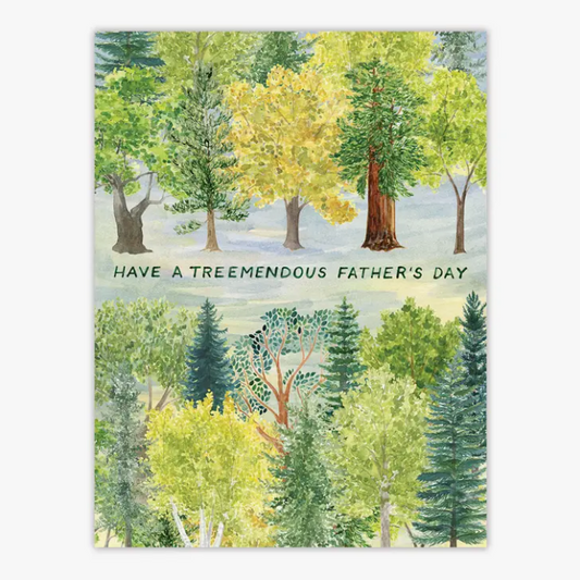 Treemendous Fathers Day Card