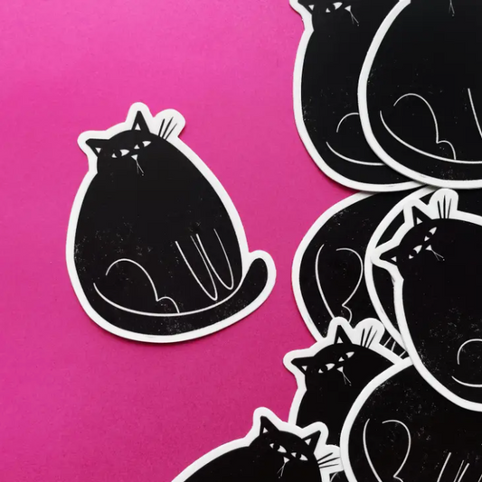 Party Cat Sticker