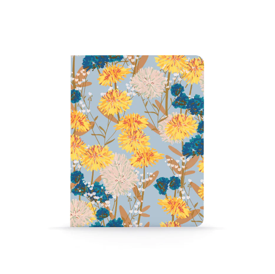 Medium Layflat Notebook - Pretty Weeds