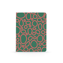 Load image into Gallery viewer, Medium Layflat Notebook - Wobbly Ovals
