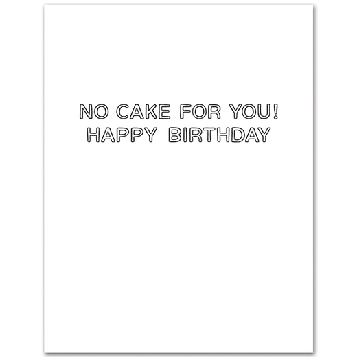Yada Yada Yada Happy Birthday Birthday Card