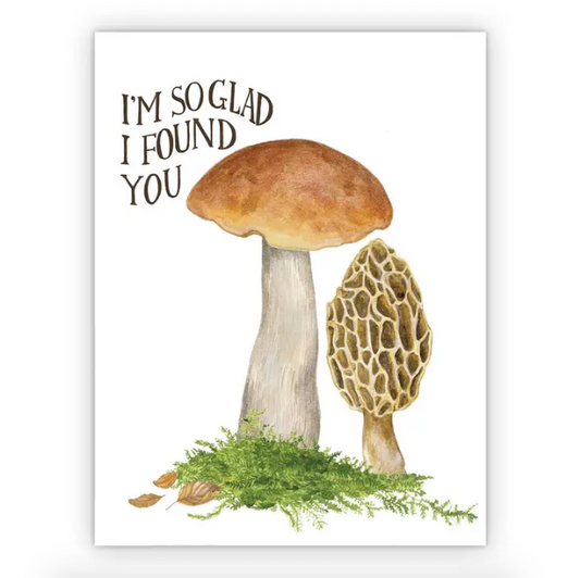 Mushroom Love Valentine's Day Card