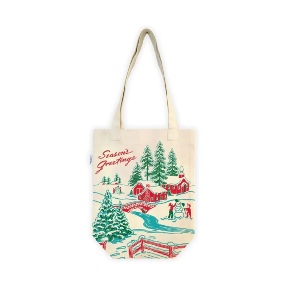 Cavallini & Co. Tote Bag - Winter Wonderland